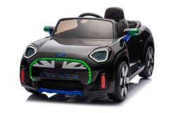 12V Gelicenseerde Zwart MINI Concept Aceman Accu aangedreven Ride On Car