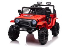 Accu Aangedreven - 12V 2 Zitter 4x4 Truck (Rood)