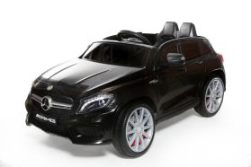 12V Gelicenseerde Mercedes GLA Ride On Car Zwart